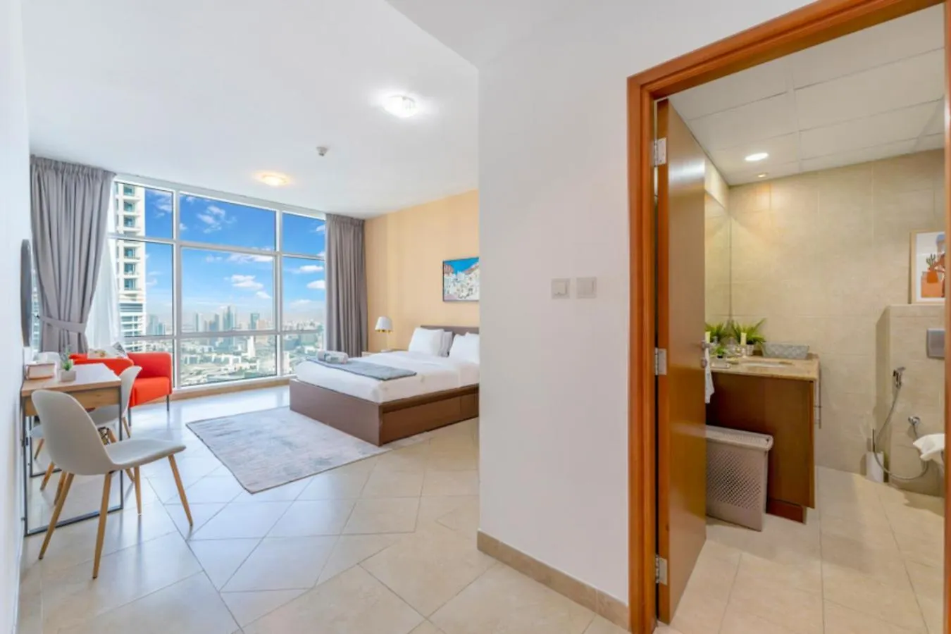 Apartamento Fam Living - Mag 218 Tower, Sea View Dubái
