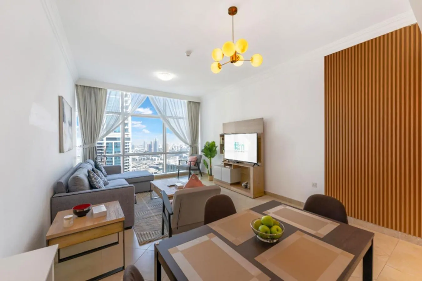 Apartamento Fam Living - Mag 218 Tower, Sea View Dubái